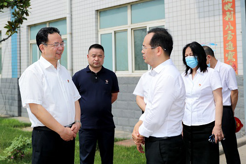 鄭州市委常委、市紀委書記杜新軍一行蒞臨鄭鍋調研指導工作