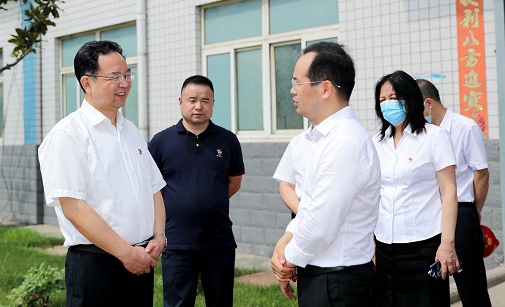 鄭州市委常委、市紀(jì)委書記杜新軍一行蒞臨調(diào)研